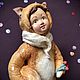 Ватная игрушка Лисичка, Елочные игрушки, Новороссийск,  Фото №1