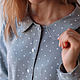  Теплое фланелевое платье с круглым воротником «Флоренс». Платья. UTRO WEAR. Ярмарка Мастеров.  Фото №5