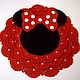 Baby Mat knitted Minnie mouse from cord for girl, Carpets, Kabardinka,  Фото №1