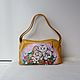 Women's leather bag with custom painting for Victoria, Classic Bag, Noginsk,  Фото №1
