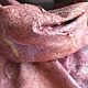 Палантин "Пьяная вишня". Палантины. Сухопарова Татьяна. Интернет-магазин Ярмарка Мастеров.  Фото №2