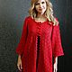 Вязаная ажурная кофта, Блузки, Краснодар,  Фото №1