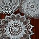Салфетка вязаная. Салфетки. Вязарушка (irina-knitwork). Ярмарка Мастеров.  Фото №4