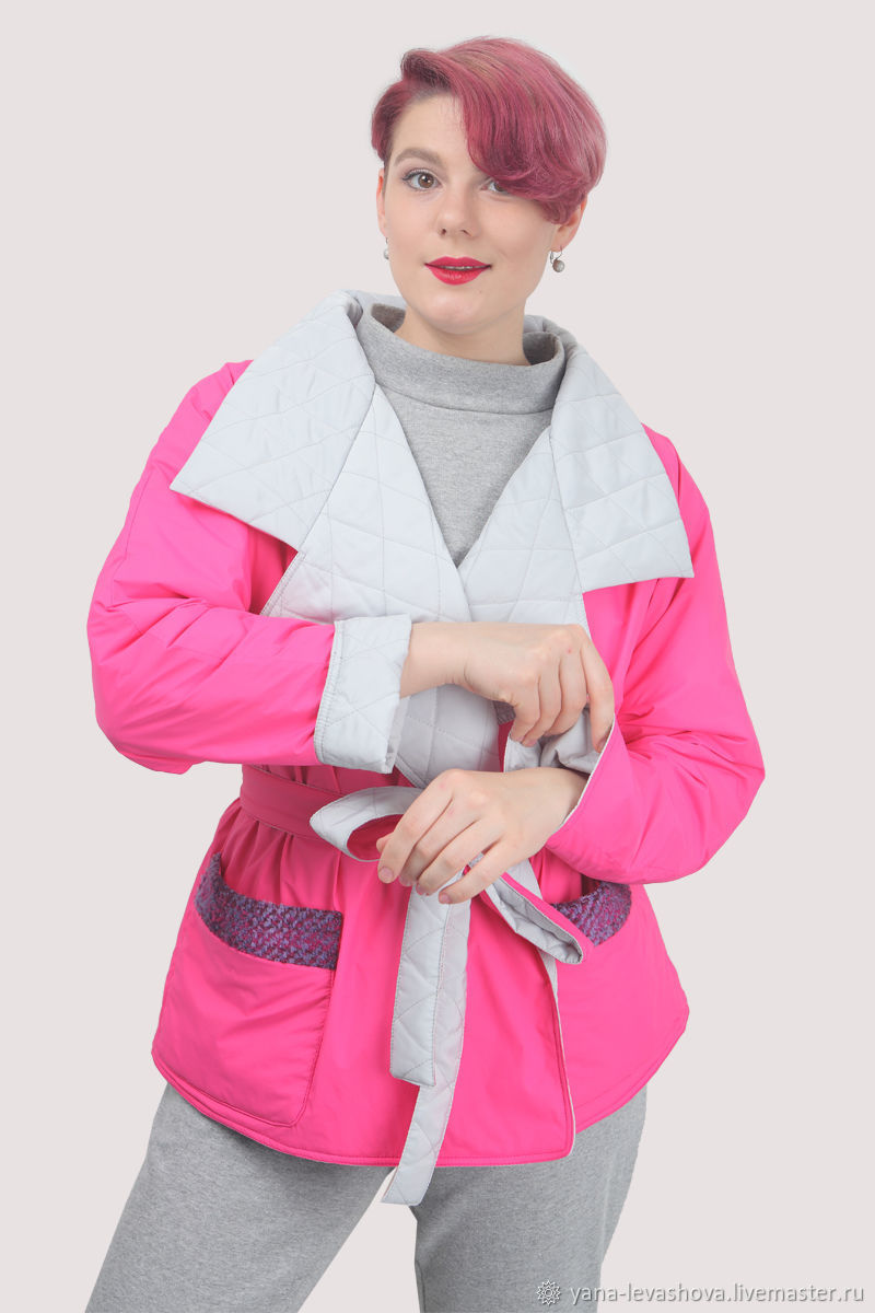 plus size neon jacket