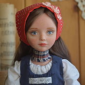Fabric collection doll Francesca