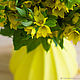 Vase 'Yellow Lemon M' 0,6 l. Vases. Hill & Mill. Online shopping on My Livemaster.  Фото №2