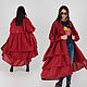 Long - sleeved cotton tunic dress-KA0410CT, Tunics, Sofia,  Фото №1