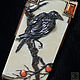 Колье "Karasu"/ "Ворон". Колье. Grimoire La poule noire. Интернет-магазин Ярмарка Мастеров.  Фото №2