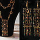 Klimt necklace inspires a variant of ' garnet, hematite. Necklace. Ekart Ekaterina Dmitrieva. My Livemaster. Фото №5