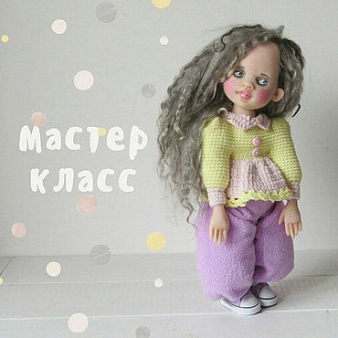 Цифровые товары ручной работы. Ярмарка Мастеров - ручная работа МК "Живая кукла". Handmade.