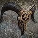 Заказать Резной череп барана. Horns and Bones. Ярмарка Мастеров. . Маски интерьерные Фото №3