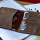 Order Cardholders: documentsize Crazy H. Mart Bags (martbags). Livemaster. . Cardholder Фото №3