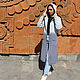  длинный женский кардиган с капюшоном из хлопка, Кардиганы, Ереван,  Фото №1