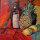  Натюрморт с ананасом, Картины, Самара,  Фото №1