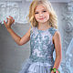 Dress with skirt of tulle in half for girls Grey swan. Dresses. Shanetka. Ярмарка Мастеров.  Фото №6