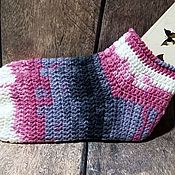 Аксессуары handmade. Livemaster - original item Knitted socks crochet. Handmade.