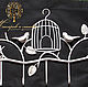 Hanger wrought iron bird cage. Clothes Hangers and Hooks. Makarov&sons. Online shopping on My Livemaster.  Фото №2