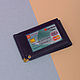 Cubierta de tarjeta de identificación clip de dinero. Cover. Leather Collection. Интернет-магазин Ярмарка Мастеров.  Фото №2
