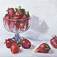 Oil painting. Strawberry. Summer delight, Pictures, Zhukovsky,  Фото №1