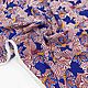 Плательная вискоза креповая "Синие цветы" Италия, Ткани, Самара,  Фото №1