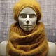 Snood made from the wool of mink. Snudy1. LUXURIOUS ANGORA. My Livemaster. Фото №4