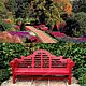 GARDEN BENCH COLOR IN THE ENGLISH STYLE. Garden benches. misterwood (misterwood). My Livemaster. Фото №5