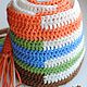Шарф сисадмина или Витая пара. Шарфы. Анна Sunnyknits. Интернет-магазин Ярмарка Мастеров.  Фото №2