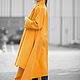Шерстяной пальто, aсимметричного кроя - CT0001CA. Пальто. EUG FASHION. Ярмарка Мастеров.  Фото №4