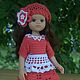 Set of clothes for Paola Reina doll 'Little Red Riding Hood', Clothes for dolls, Samara,  Фото №1