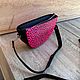 -20% Сумка Зара из кожи в цвете фуксия-Лео. Сумка-торба. Shapely Bags - Сумки с душой Питера. Ярмарка Мастеров.  Фото №4