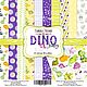 Набор бумаги для скрапбукинга Dino baby от Фабрика Декору 20x20, Бумага для скрапбукинга, Рудня,  Фото №1
