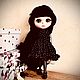  Кукла Blythe кастом custom bjd Wednesday Венсдей. Интерьерная кукла. Мастерская подарков Елены Смирновой. Ярмарка Мастеров.  Фото №7