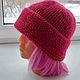 Шапка зимний вариант. Теплая пряжа , толстая и плотная. Шапки. AccessoriesWool мягко и комфортно. Ярмарка Мастеров.  Фото №8