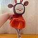 Вязаная игрушка Кукла-сплюшка Оленёнок, Амигуруми куклы и игрушки, Екатеринбург,  Фото №1