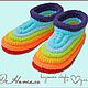 SLIPPERS, knitted Slippers, shoes, house shoes, Slippers, handmade shoes, knitted shoes, footwear for children, footwear, home Slippers, Dental, sneakers, boots, boots knitted
