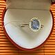 Кольцо с природным сапфиром без обработки 1.46ct, 925. Кольца. OLVIKSOL JEWELRY STORE. Ярмарка Мастеров.  Фото №4