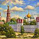Заказать Картина маслом на холсте «Новодевичий монастырь»  50х70. Картины маслом  Prostokartina (prostokartina). Ярмарка Мастеров. . Картины Фото №3