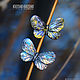 Brooch Butterfly. Brooches. 2sovy. My Livemaster. Фото №6