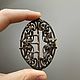 Винтаж: Антикварная пряжка Art Nouveau, 1900е годы. Пряжки винтажные. BERËZA ANTIQUES. Интернет-магазин Ярмарка Мастеров.  Фото №2