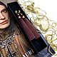 Заказать Серьги-кисти Chocolate silk шоколадные коричневые шелк позолота жемчуг. GolDFeniX. Ярмарка Мастеров. . Серьги-кисти Фото №3