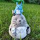Totoro (juguete de fieltro), Felted Toy, Vyshny Volochyok,  Фото №1