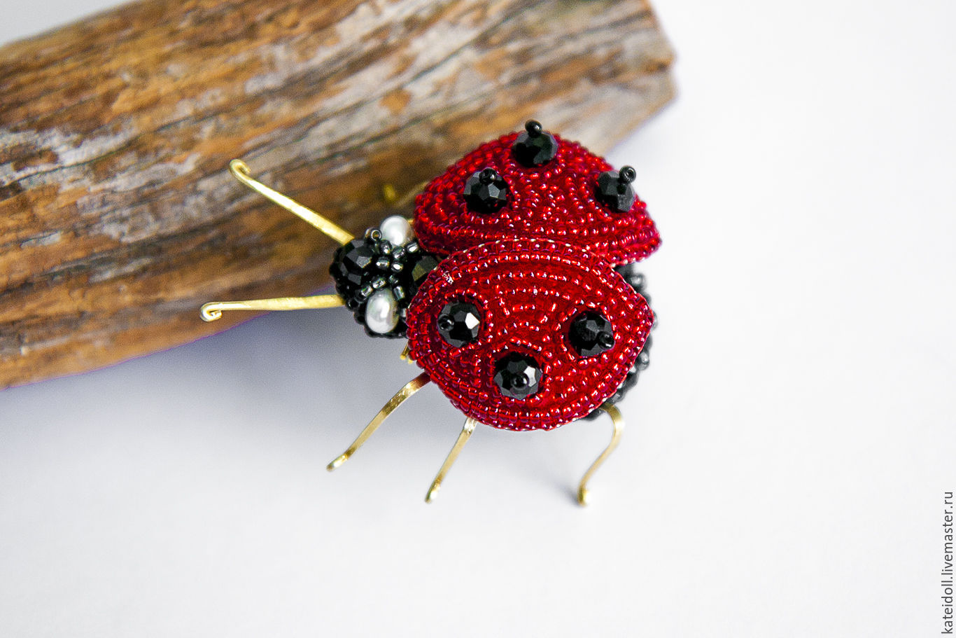 Buy Brooch Ladybug On Livemaster Online Shop 4494