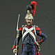 military miniature. Soldier 54 mm. The Napoleonic wars.France, 1811-, Military miniature, St. Petersburg,  Фото №1