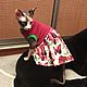 Clothing for cats 'Dress garden'. Pet clothes. Happy-sphynx. Online shopping on My Livemaster.  Фото №2