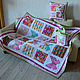 Patchwork kit 'Butterflies'. Blankets. QuiltGreen. My Livemaster. Фото №5