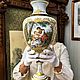 Винтаж: Большая ваза 58 см. Франция Sevres style1890 г, Вазы винтажные, Москва,  Фото №1