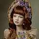  «Предчувствие весны. Виолетта», Шарнирная кукла, Санкт-Петербург,  Фото №1