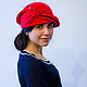 hat Cloche 'scarlet rose'. Hats1. EDIS | дизайнерские шляпы Наталии Эдис. My Livemaster. Фото №4