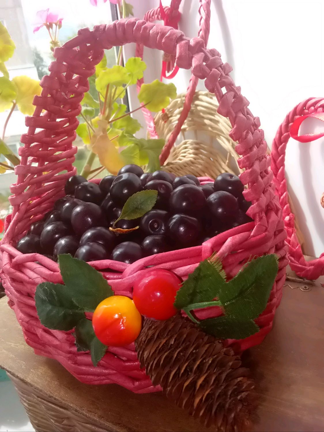 Корзина для ягод, фруктов и т.д в интернет-магазине Ярмарка Мастеров по ...