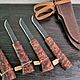 Нож манси сталь BÖHLER K110. Кухонные ножи. Александр. Ярмарка Мастеров.  Фото №4